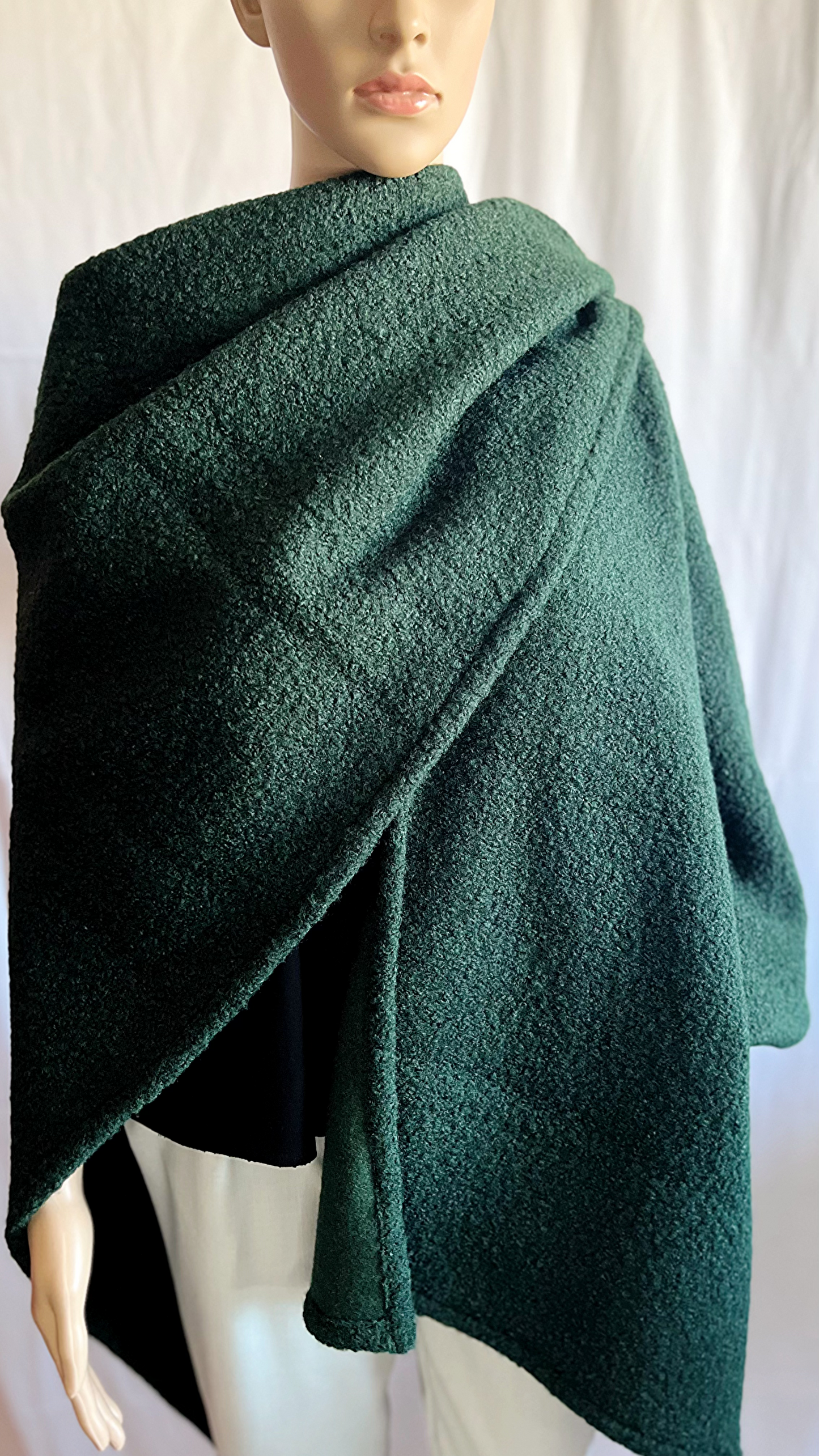 💚Châle vert💚